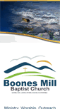 Mobile Screenshot of boonesmillbaptist.org