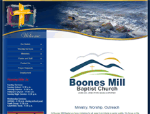 Tablet Screenshot of boonesmillbaptist.org